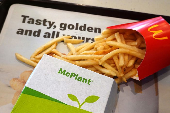 McDonald's McPlant and French fries