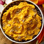 Spicy Roasted Carrot Hummus