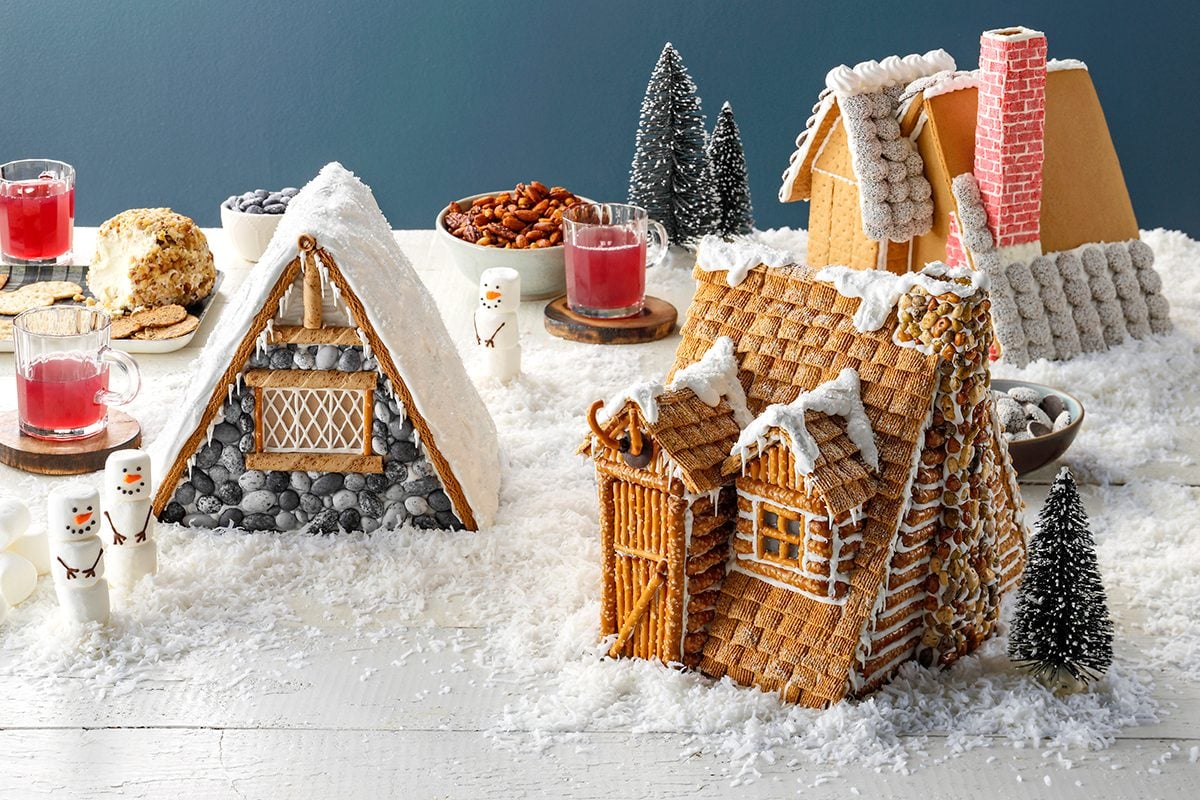 Food Made Fresh Gingerbread house a perfect holiday centerpiece