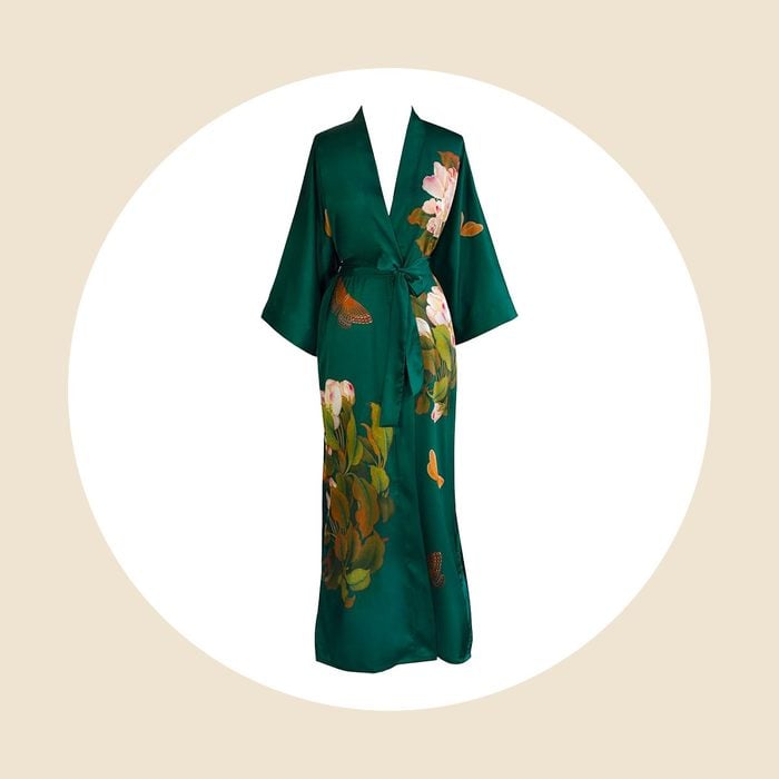 Women's Charmeuse Kimono Robe Long 