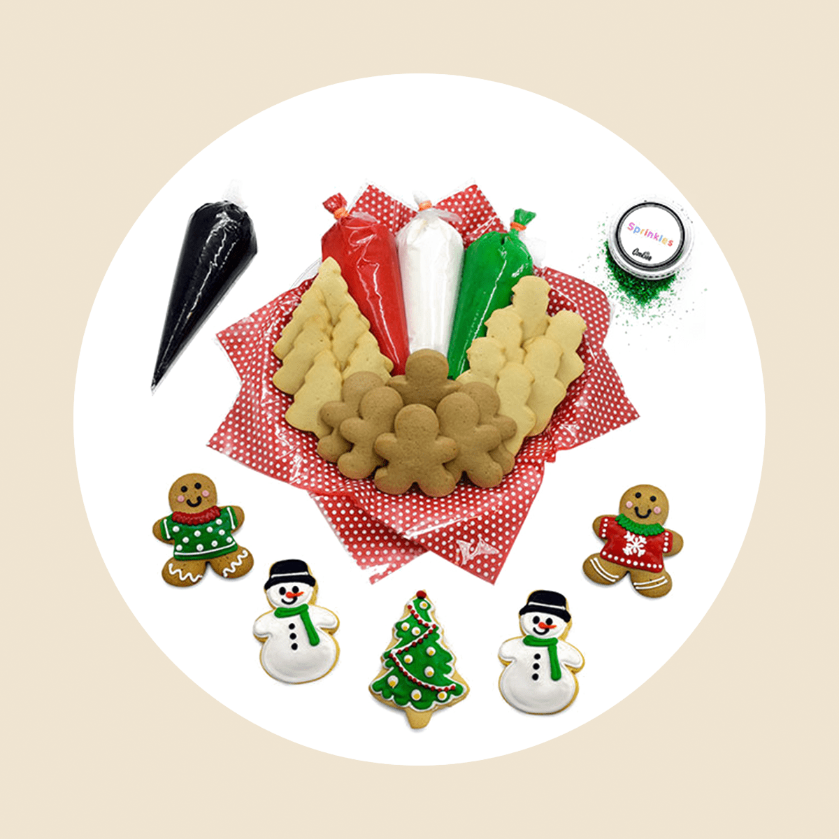 Christmas Decorating Kit Ecomm Via Cookiesbydesign.com