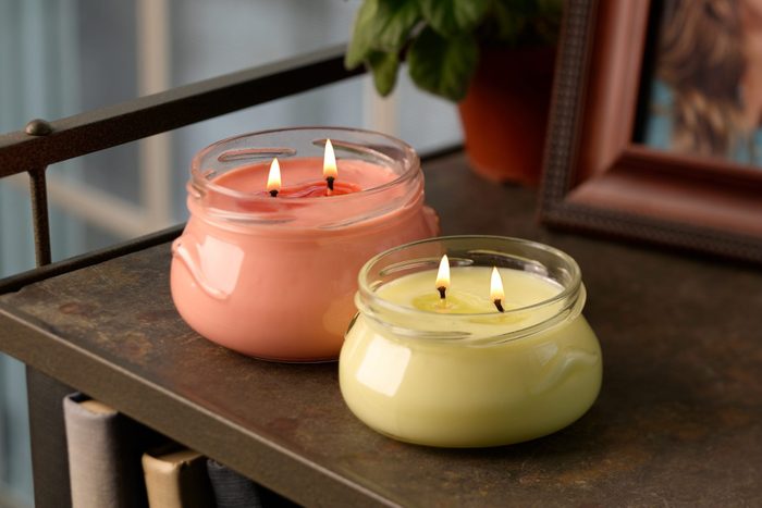 Two scented Candles