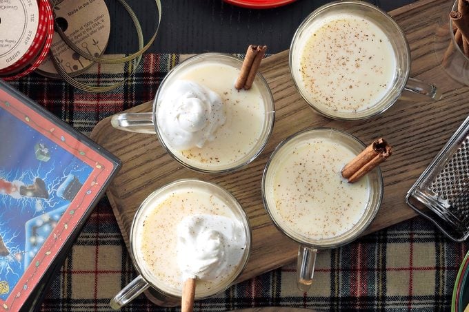 Gingerbread Fruitcake Cookies; Homemade Pizza; Old Fashioned Eggnog