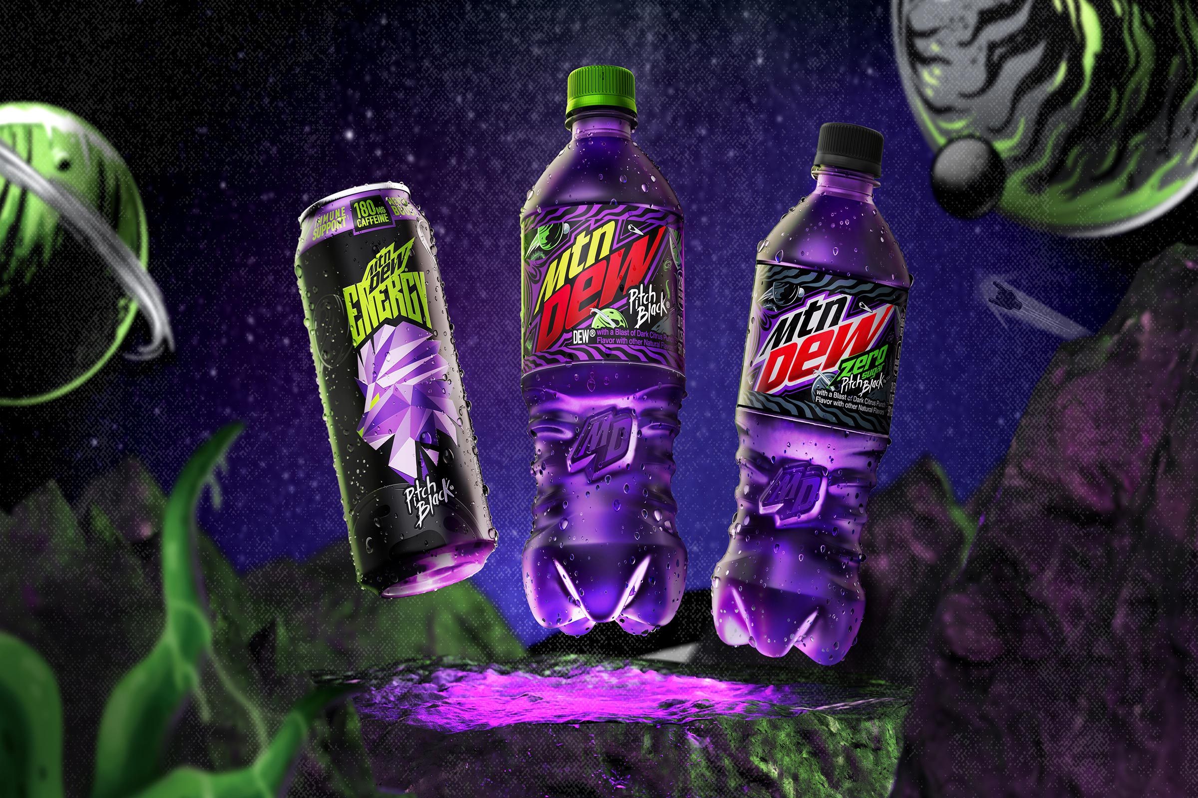 Mtn Dew Pitch Black is Making a Comeback After Almost Two Decades