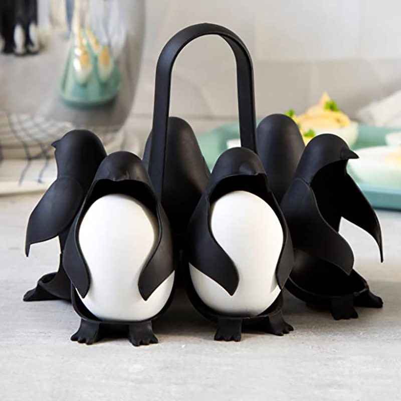 Penguin Shape Egg Holder: Boiled Egg: #hacks, #tricks