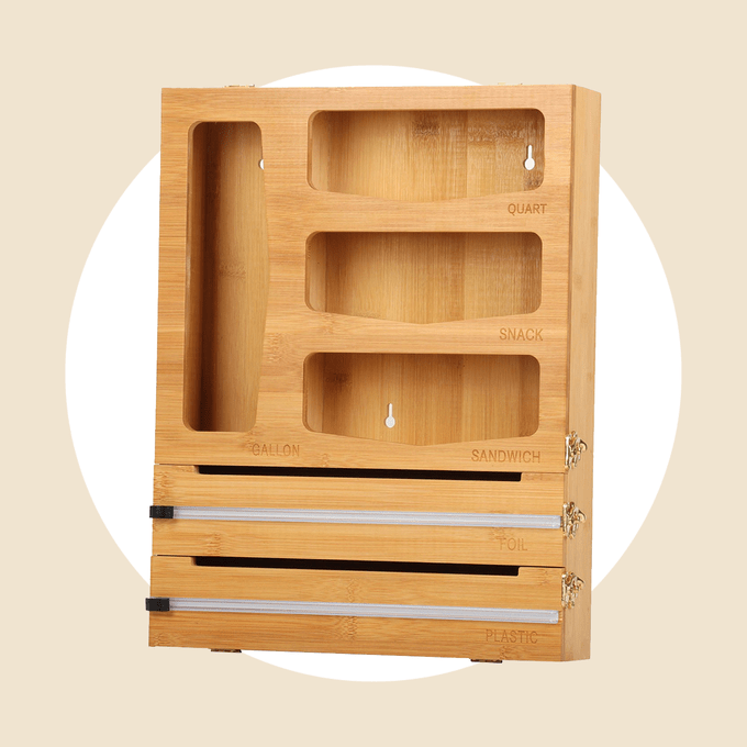 Bamboo Storage Bag Organizer