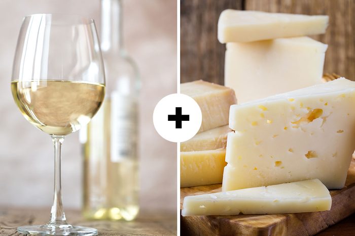 Pinot Grigio And Asiago Wine And Cheese Pairing