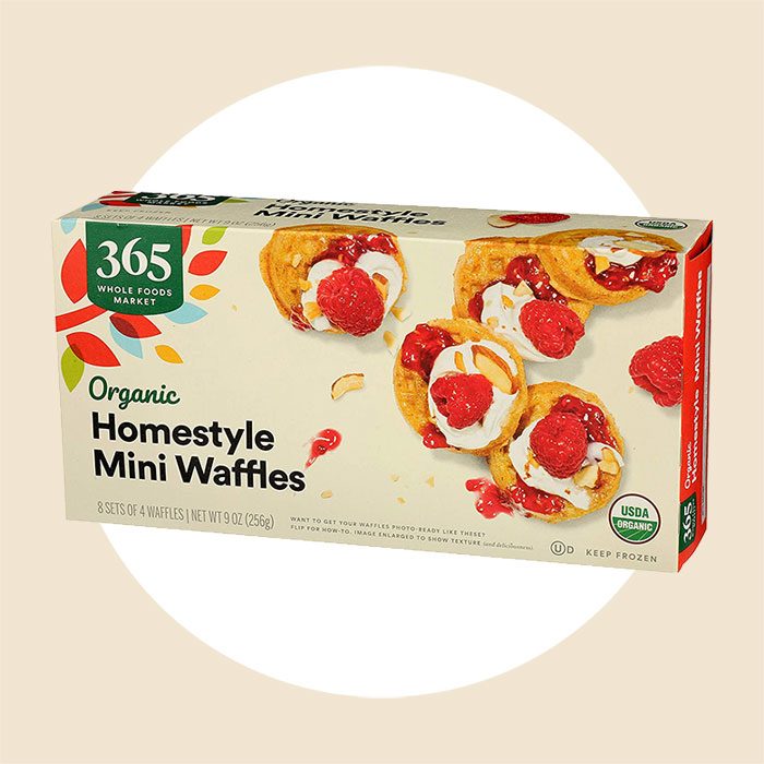 Sunday Breakfast: Whole Foods Mini Waffles