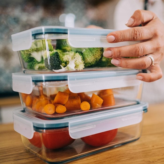 Vegetable storage.