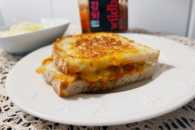 Kimchi Grilled Cheese Jason Wilson For Taste Of Home