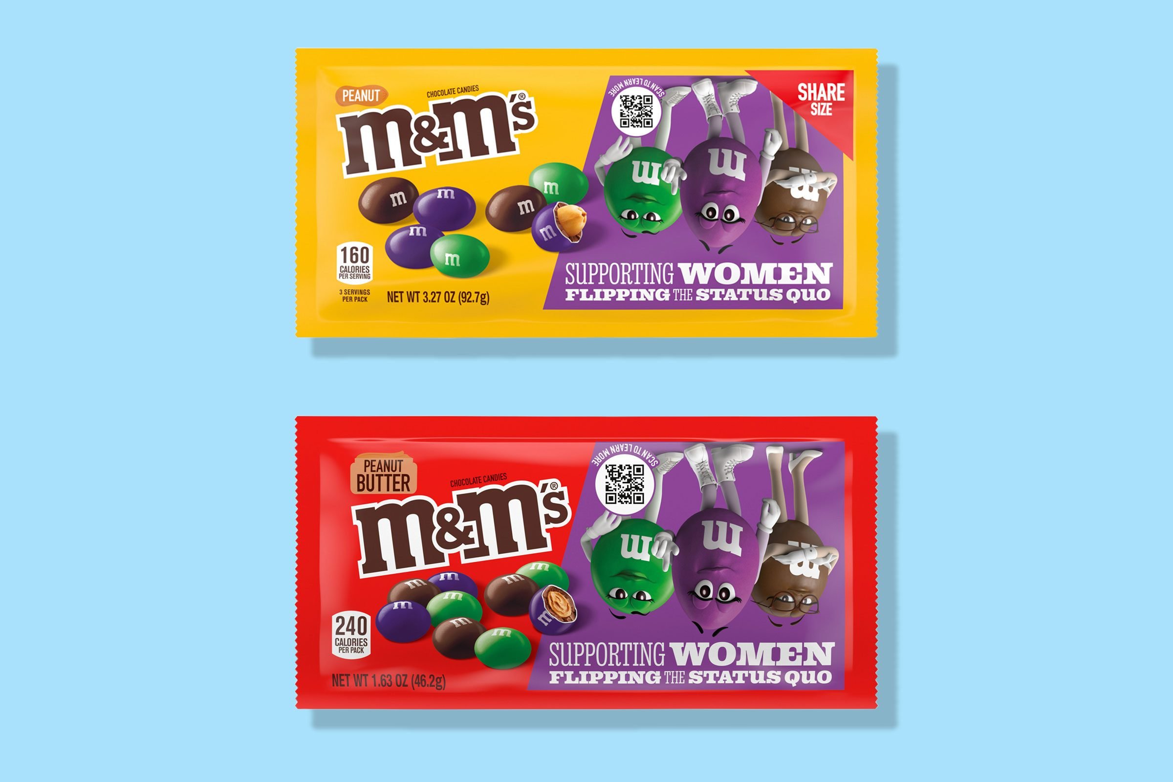 purple m&m flavor