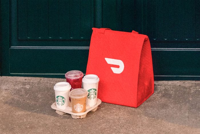 Starbucks And Doordash Team Up Courtesy Starbucks