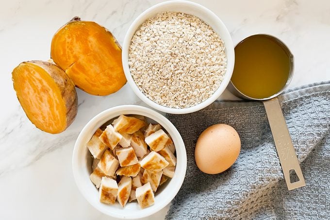 ingredients for chicken dog treats