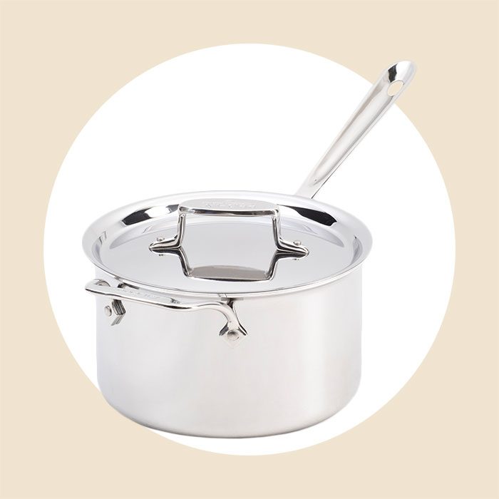 All Clad Stainless Steel Saucepan