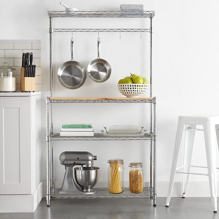 Amazon Basics Kitchen Storage Bakers Rack