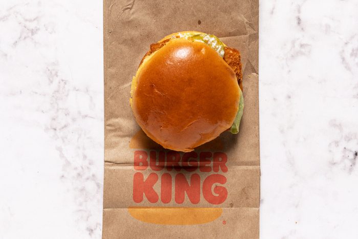 Burger King fish sandwich
