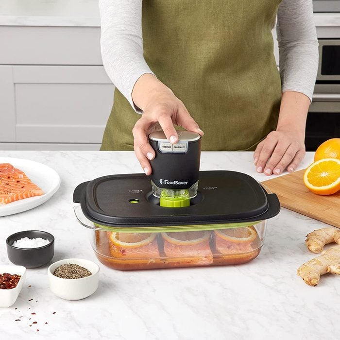 The FoodSaver Handheld Vacuum Sealer Keeps Food Fresh