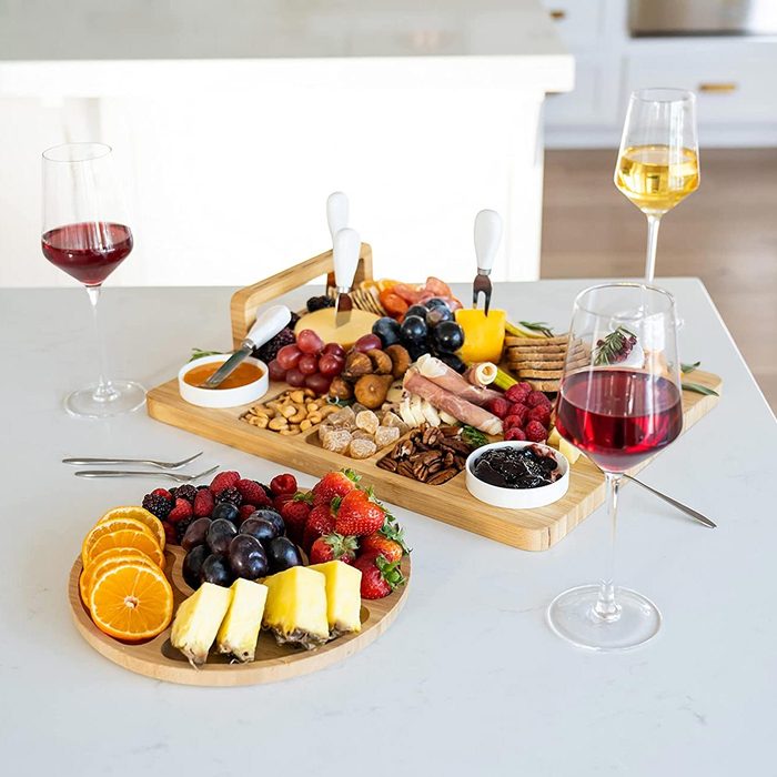 For The Hostess Charcuterie Board Set
