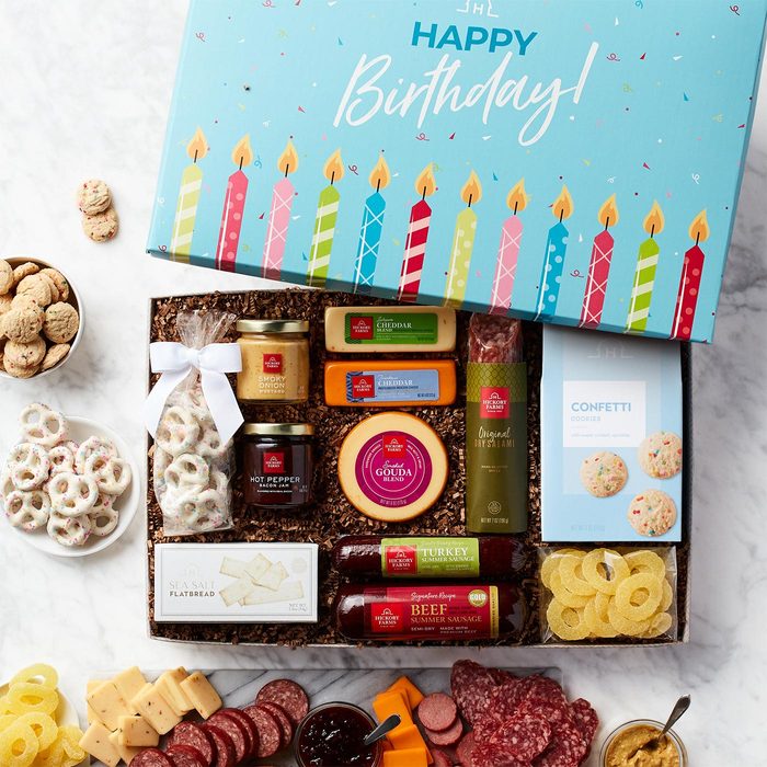 For The Hungry Foodie Birthday Charcuterie & Sweets Gift Box