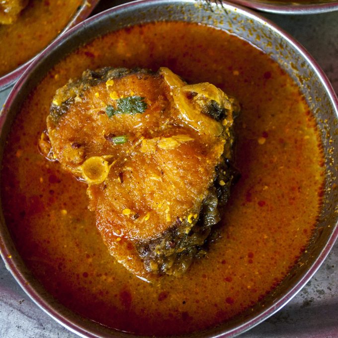 Macher Jhol (Fish curry)