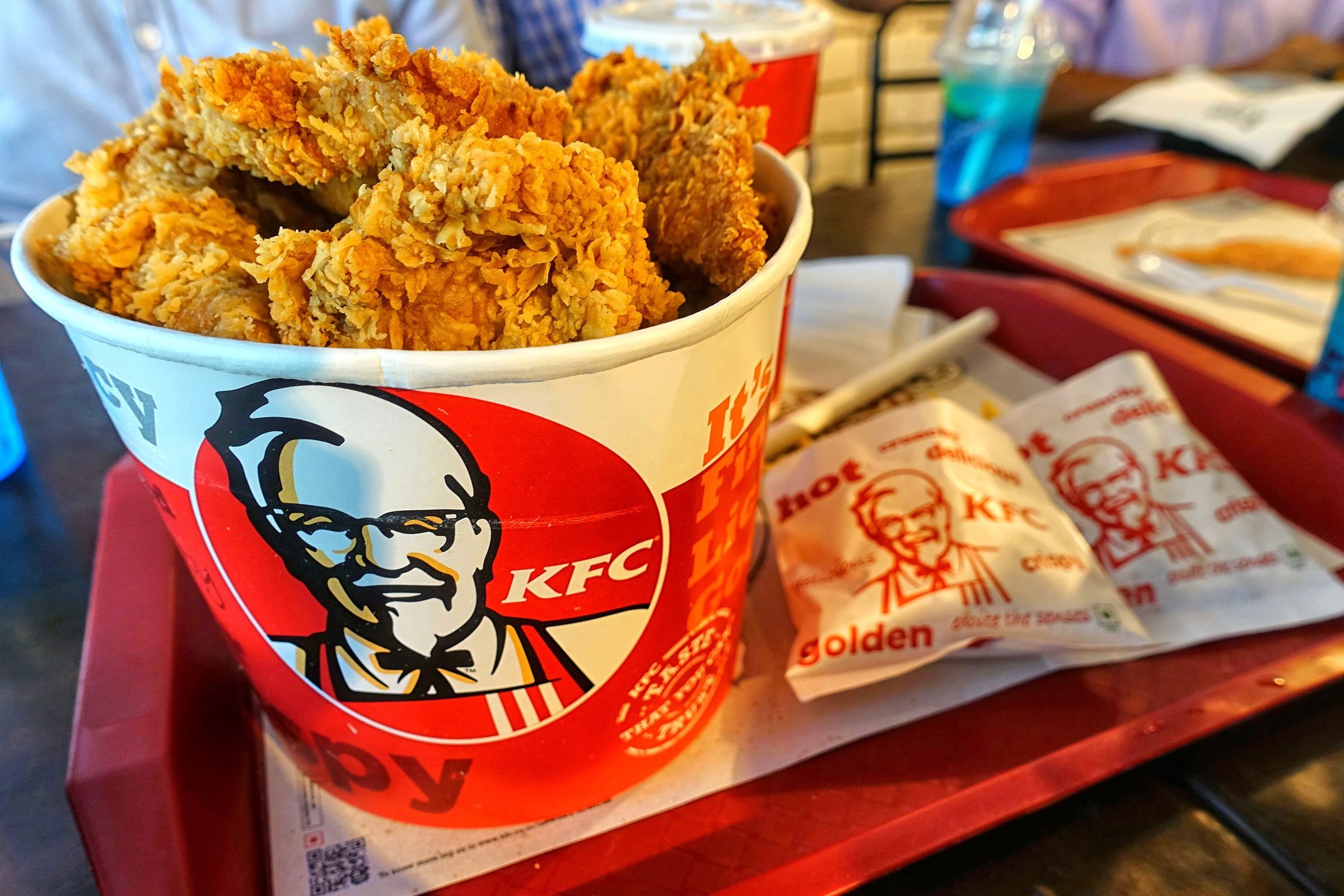 KFC gluten free menu guide.