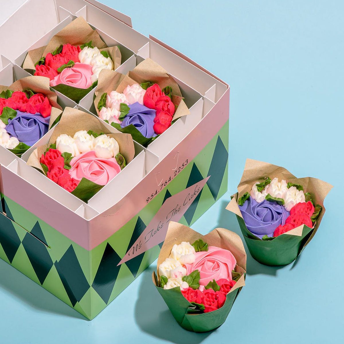 Bouquet Cupcakes