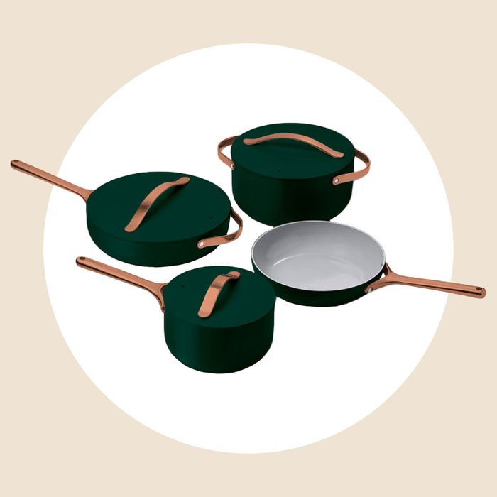 Emerald Copper Cookware Set Ecomm Via Caraway