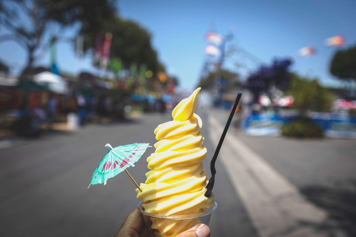 A Pineapple Dole Whip makes a return during the Orange County Fair