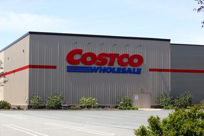 costco view from the parking lot