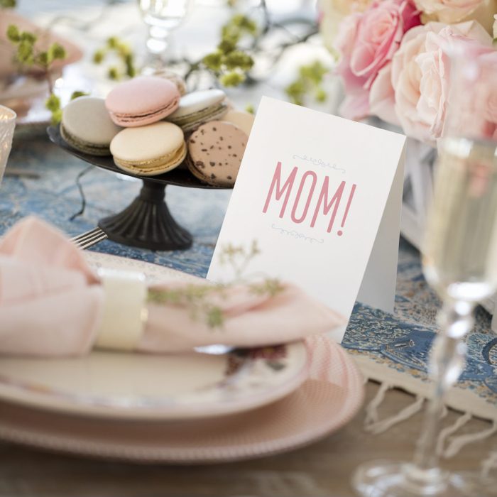 Elegant Mother's Day Dining Table