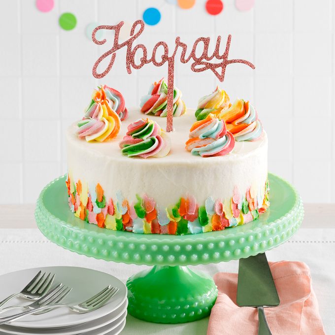 Taste Of Home's Basic White Layer Cake Recipe For Special Celebrations
