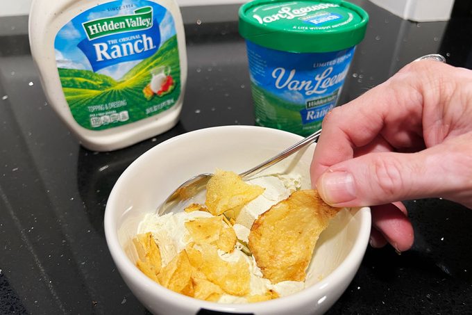 We Tried Ranch Ice Cream and It Tastes Just Like Frozen Dressing