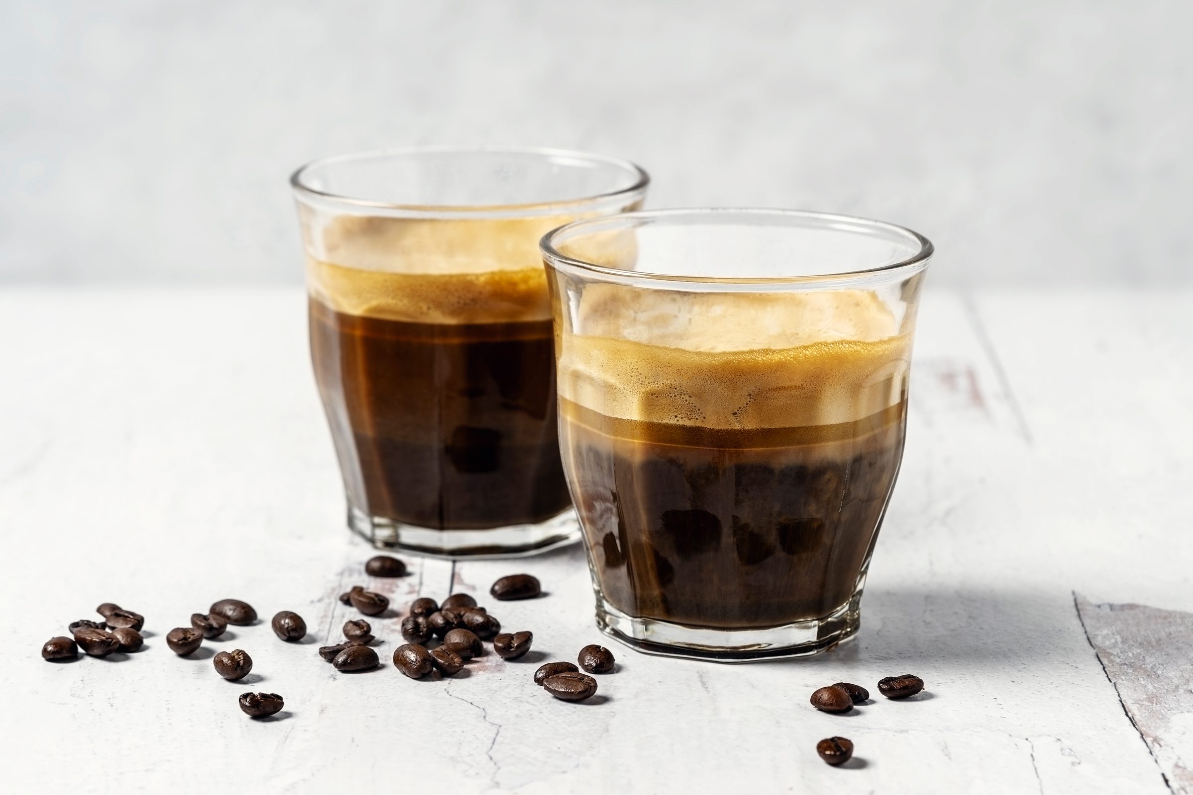 Enjoy your espresso with clean and clear Glass Espresso Cups