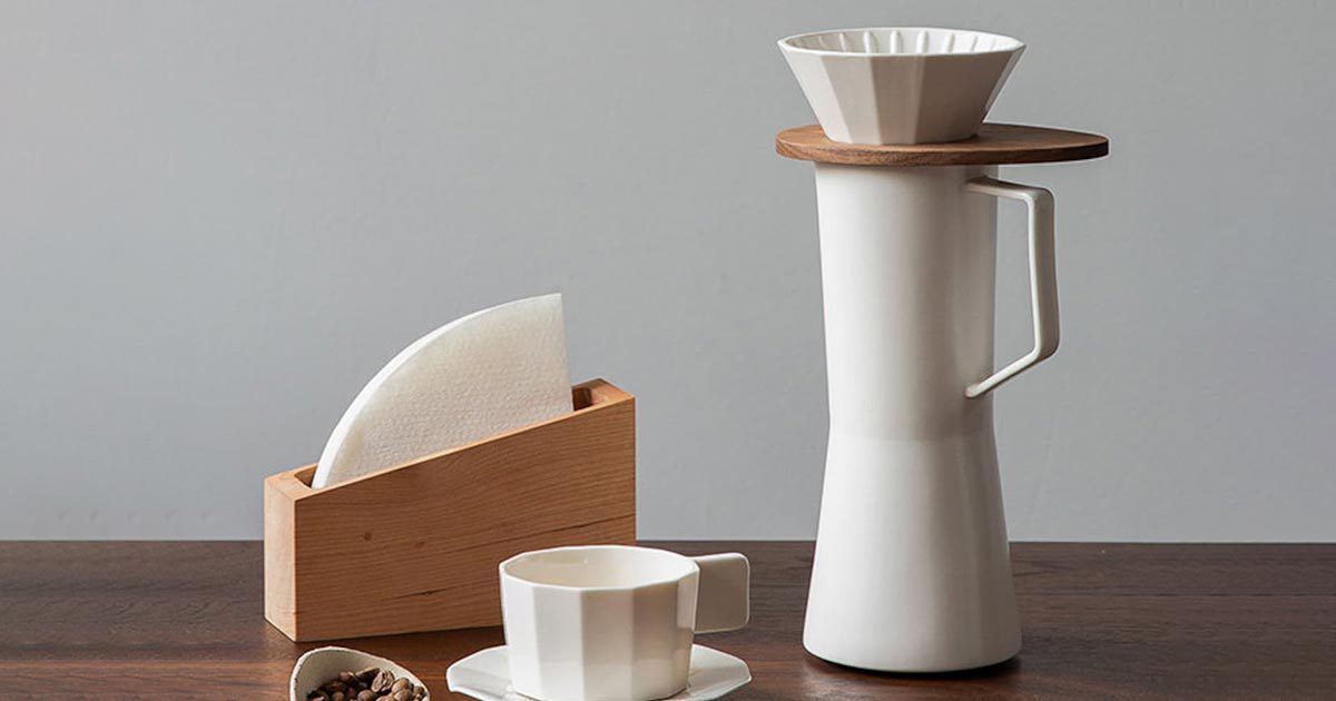 Companion for Pour Over  Organizer, Coffee Filter Holder, and Display –  Proper Designs
