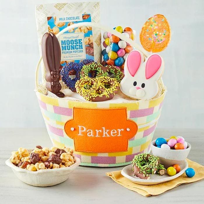 Personalized Easter Fun Gift Basket 