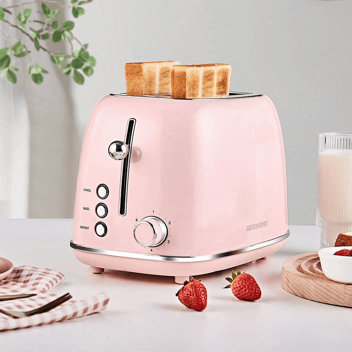 Pink Retro Style Toaster 