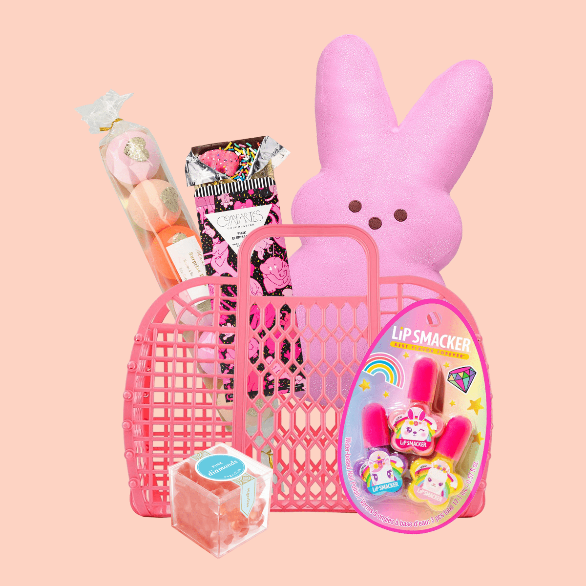 Pink Themed Easter Basket