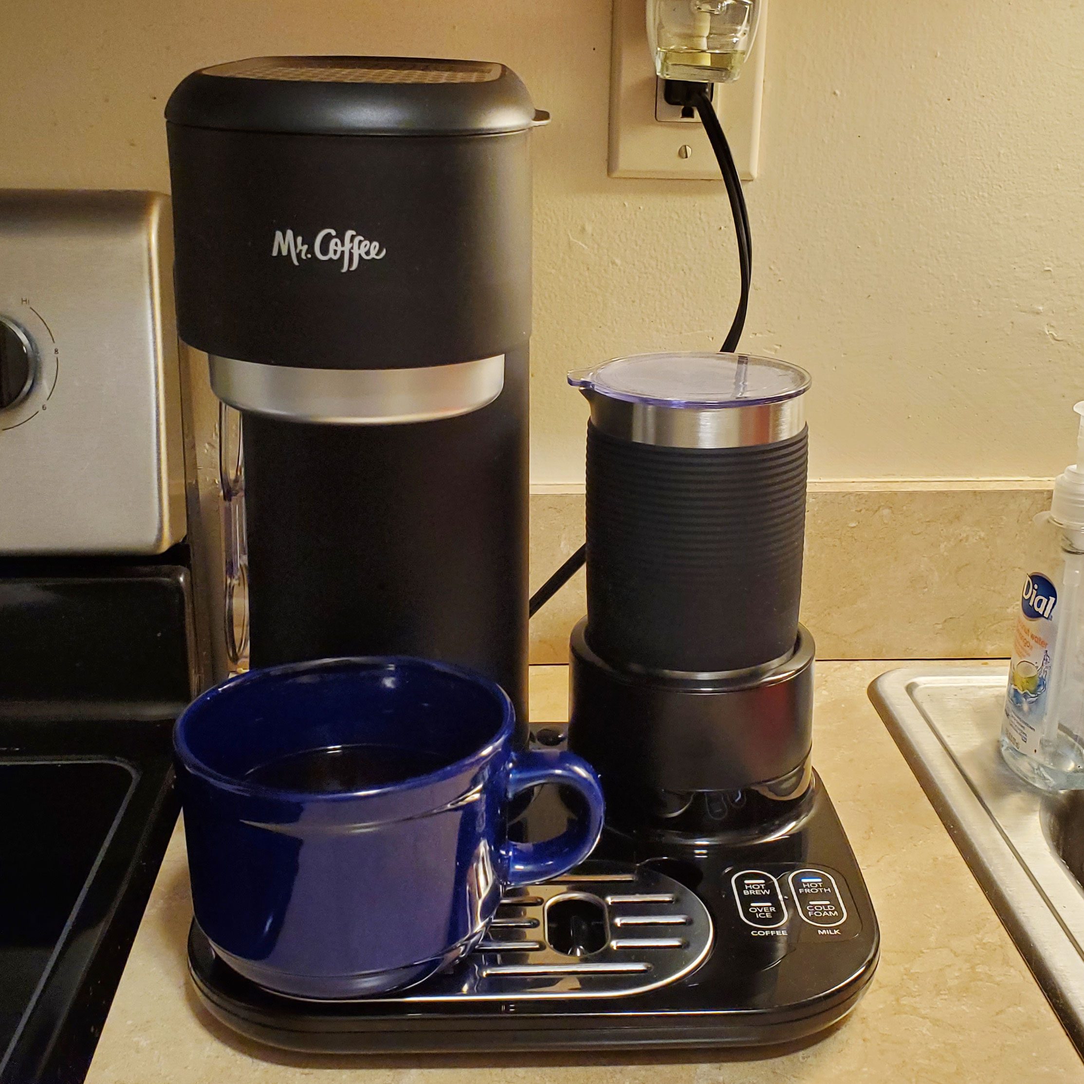 NEW! Mr. Coffee Iced Coffee Maker with Reusable Tumbler and Coffee Filter  -Gray