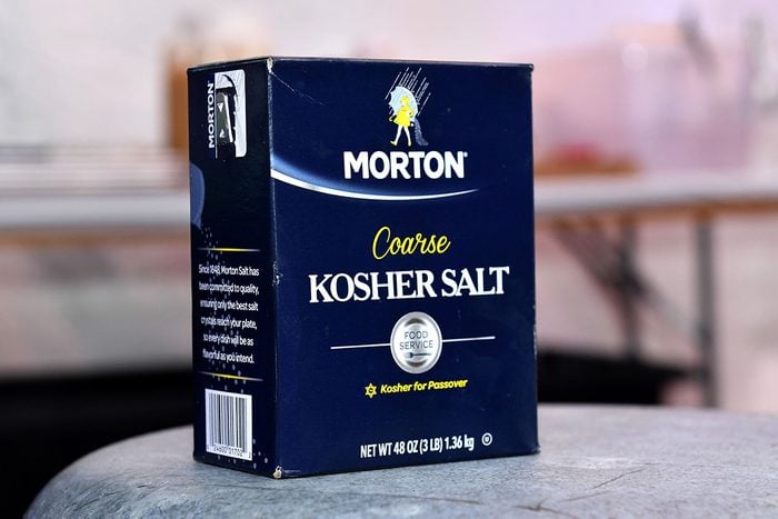 Morton Kosher Salt Pictured in New York City