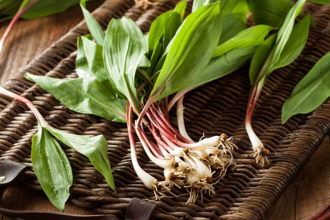 Raw Organic Green Ramps