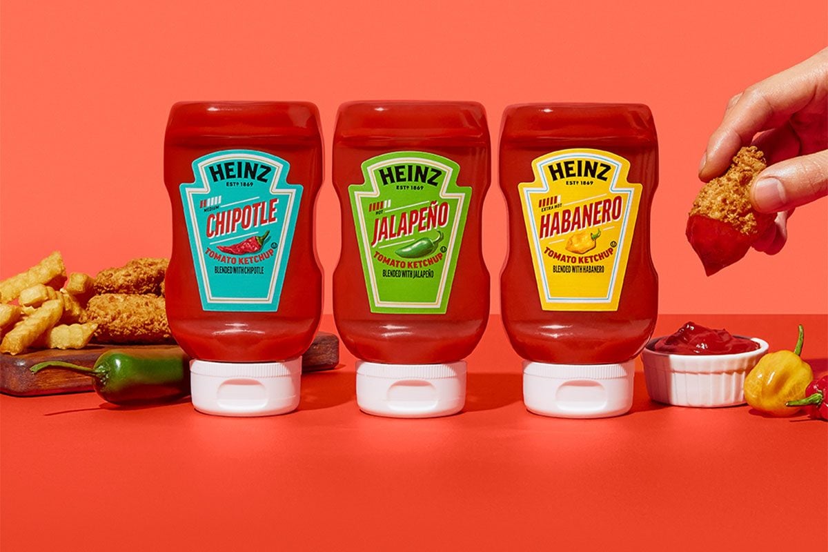 https://www.tasteofhome.com/wp-content/uploads/2023/04/Heinz-Trio-Spicy-Ketchup-Resize-Crop-DH-TOH-Courtesy-Kraft-Heinz.jpg