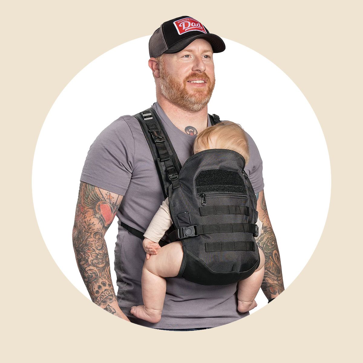 Mens Tactical Baby Carrier For Infants And Toddlers