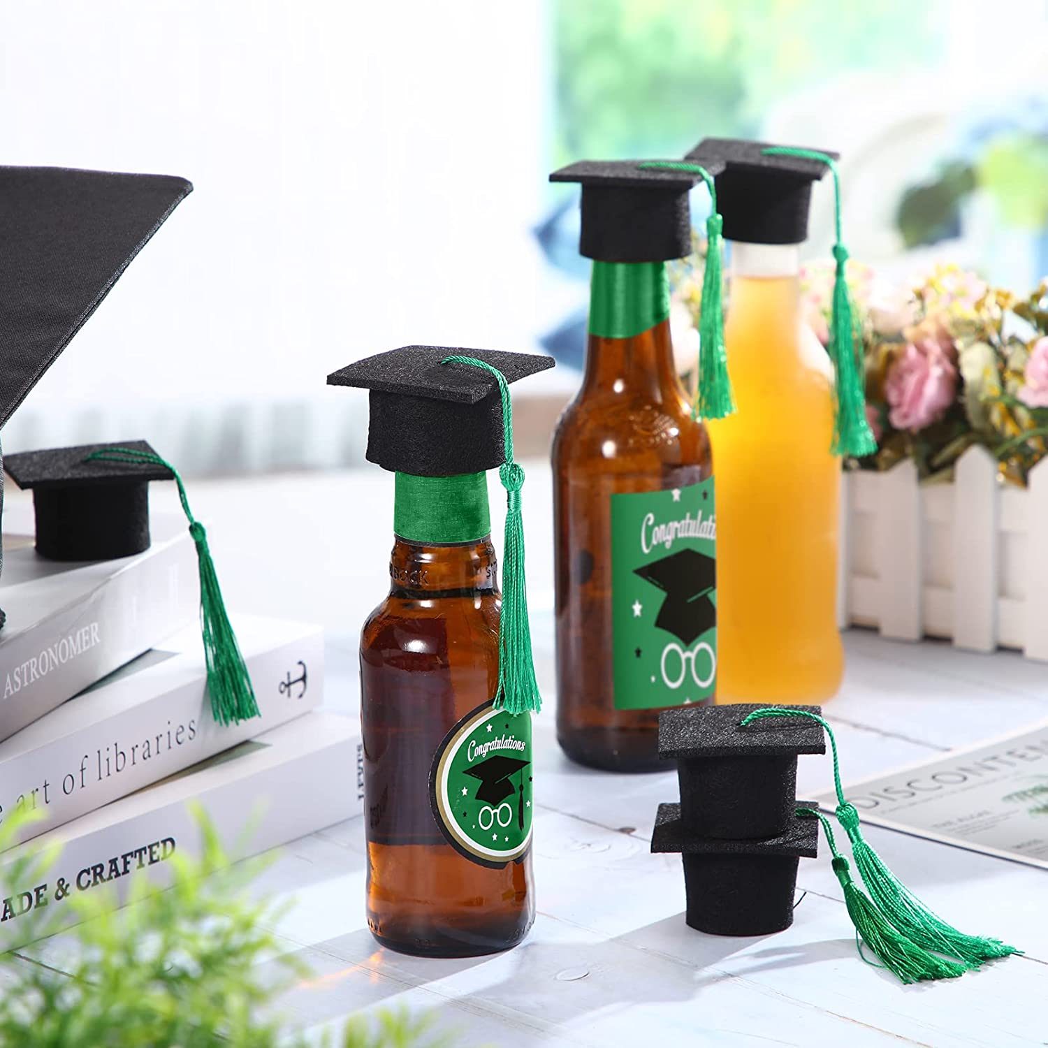 Order Graduation Cap Bottle Toppers Ecomm Via Amazon