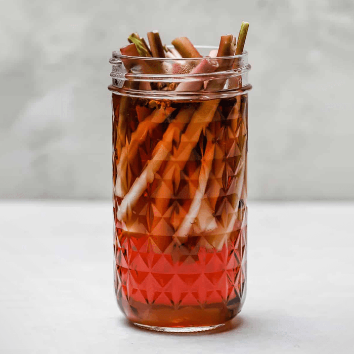 Quick Pickled Ramps With Peppercorns