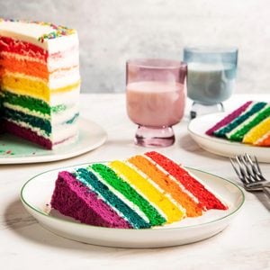 Rainbow Birthday Cake