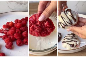 These Frozen Raspberry and Chocolate Snacks Are a Viral Hit