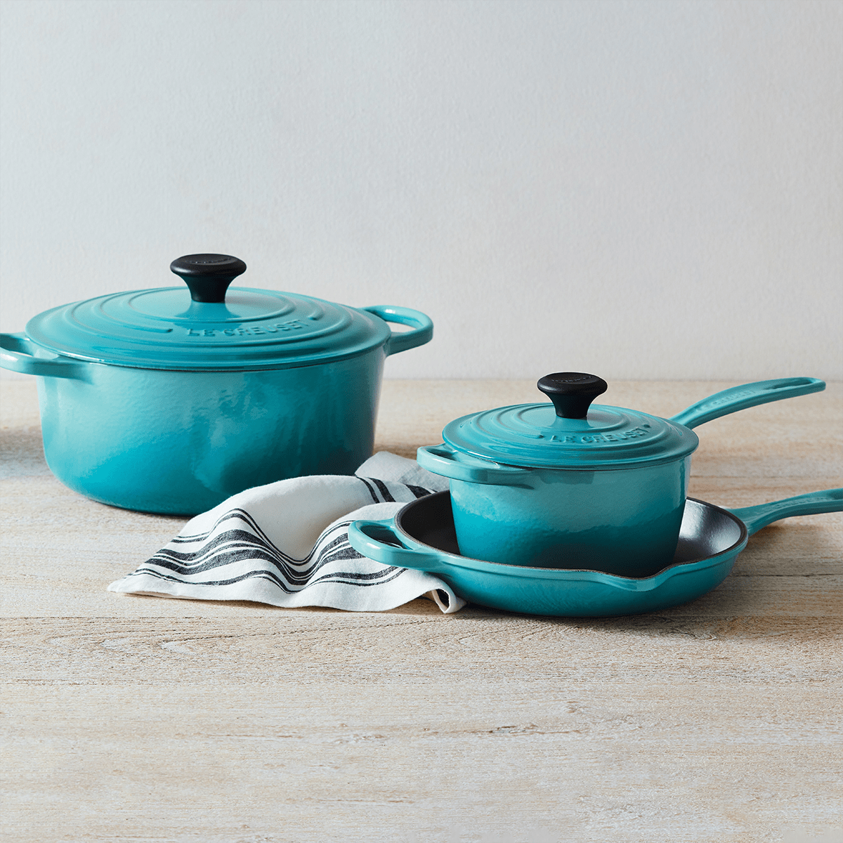 How to Clean Le Creuset Enameled Cast Iron  SAVE this post if you got a  new Le Creuset for Christmas (or if you just want some tips!). Our  long-lasting enamel cleans