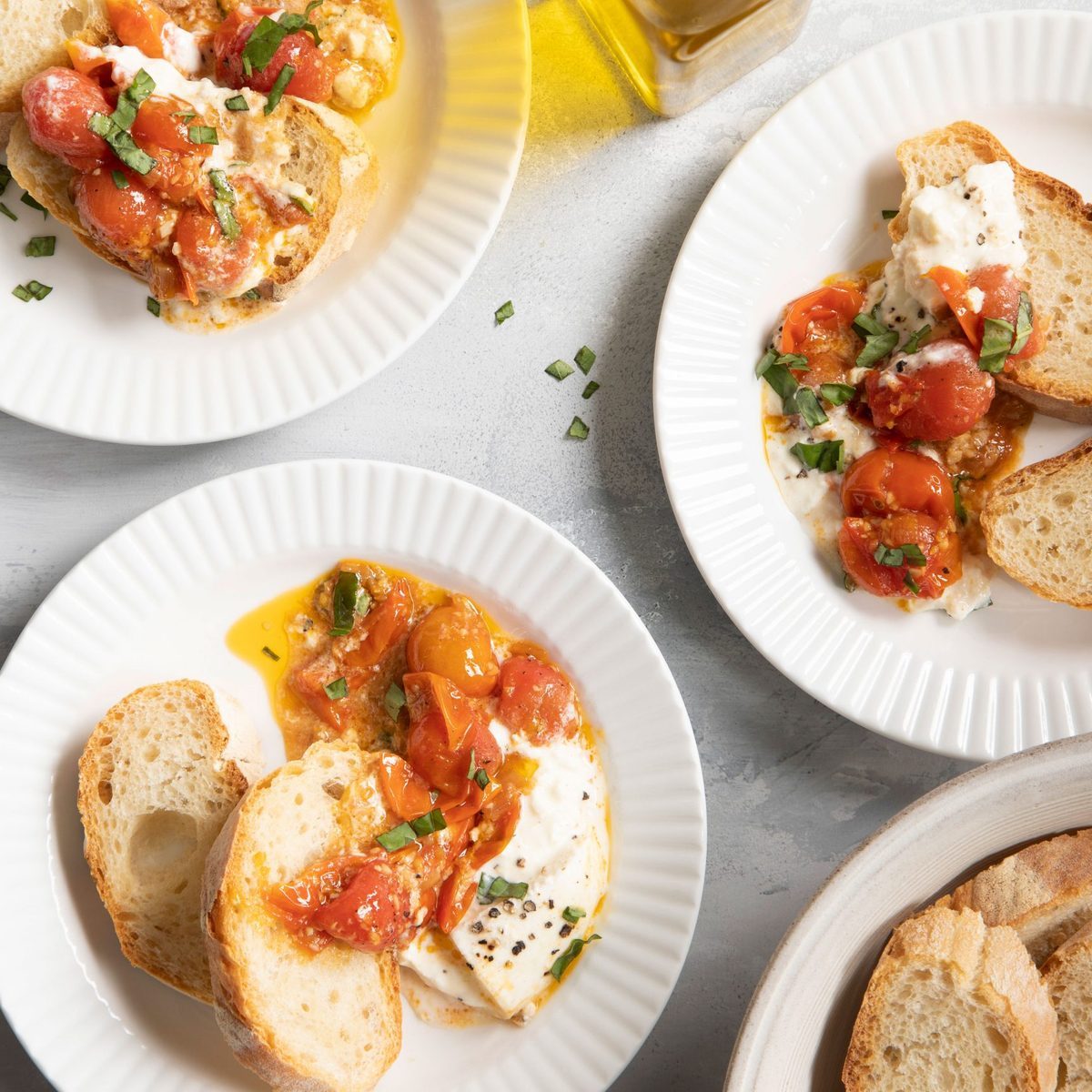 Burrata Appetizer With Tomatoes Scaled