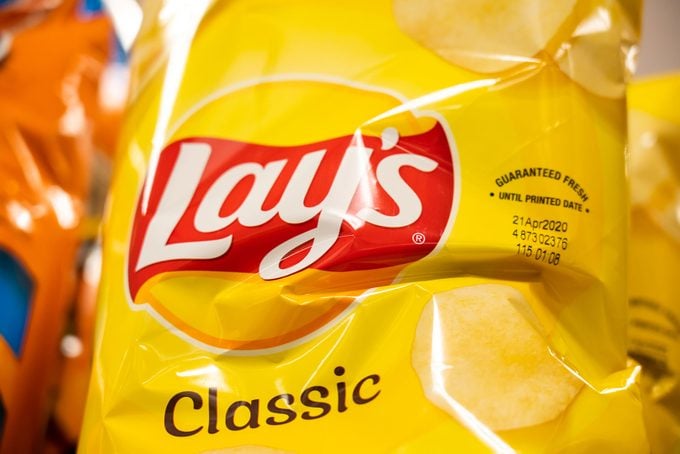 Lay's Potato Chips Pack Seen In A Target Superstore
