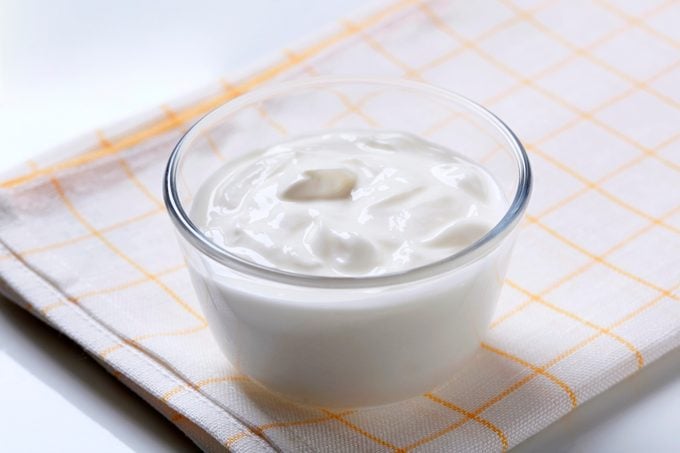 Bowl of smooth cream